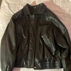 Leather jacket